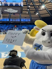 Poster for Birthday video from Rameses