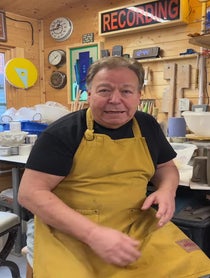 Poster for Birthday video from Peter White - The Great Pottery Throw Down Finalist