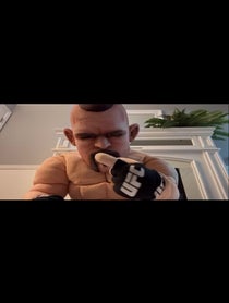 Poster for Birthday video from Mascot Chuck Liddell