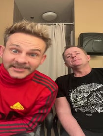 Poster for Birthday video from Billy Boyd & Dominic Monaghan