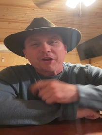 Poster for Birthday video from Moonshiner Mike