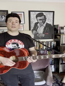 Poster for Birthday video from Ultimate Johnny Cash