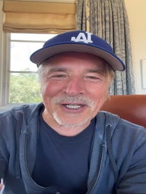 Poster for Birthday video from Don Johnson