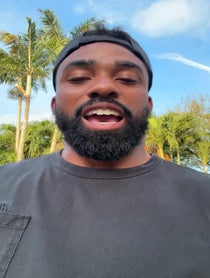 Poster for Pep Talk video from Raheem Mostert