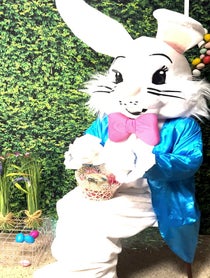 Poster for Pep Talk video from THE Easter Bunny