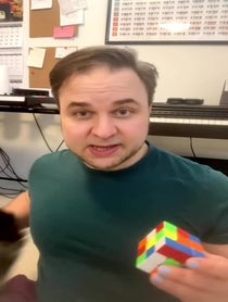 Poster for Birthday video from RubiksLuke