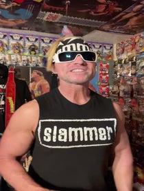 Poster for Birthday video from Slammer