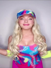 Poster for Birthday video from Barbie