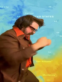 Poster for Pep Talk video from LocalMan Weather