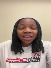 Poster for Pep Talk video from Yolett McPhee-McCuin