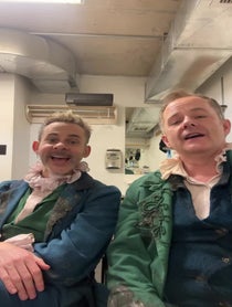 Poster for Roast video from Billy Boyd & Dominic Monaghan