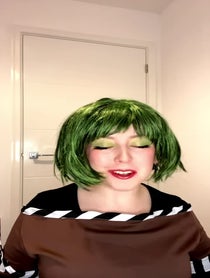 Poster for Birthday video from Glasgow Wonka experience -Glam Oompa Loompa