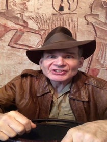 Poster for Birthday video from Indiana Jones/Harrison Ford impersonator & Magician For Kids