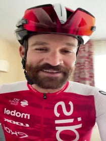 Poster for Pep Talk video from Simon Geschke