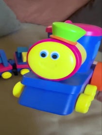 Poster for Birthday video from Bob the Train