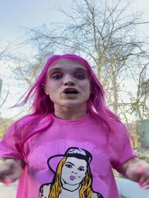 Poster for Pep Talk video from Pinky ShortCake