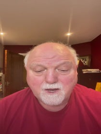 Poster for Birthday video from Mike Gatting