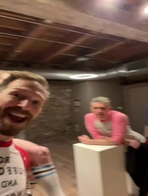 Poster for Birthday video from Rod Tuffcurls and The Bench Press