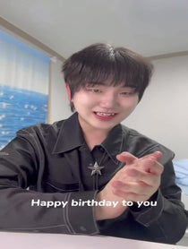 Poster for Birthday video from JEONG HAYOUNG