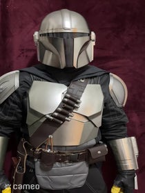 Poster for Intro video video from “Mando” Mandalorian (cosplayer)