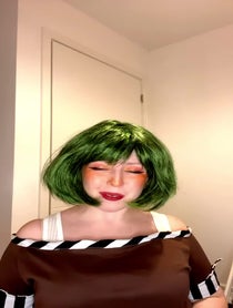 Poster for Advice video from Glasgow Wonka experience -Glam Oompa Loompa