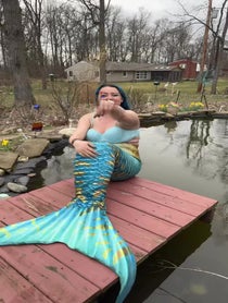 Poster for Birthday video from Mermaid Jupiter