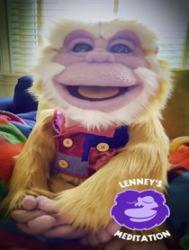 Poster for Birthday video from Jomo the Meditation Monkey