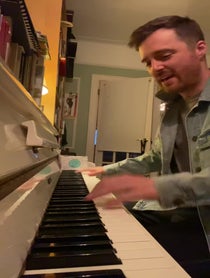 Poster for Birthday video from Ben Thornewill