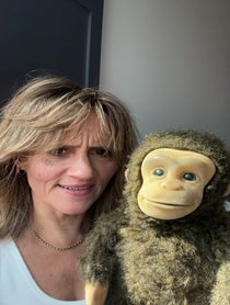 Poster for Pep Talk video from Nina Conti & Monkey
