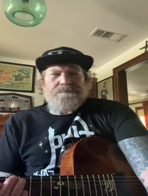 Poster for Birthday video from Brent Hinds
