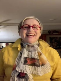 Poster for Birthday video from Valerie Landsburg