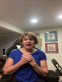 Poster for Birthday video from Maggie Roswell