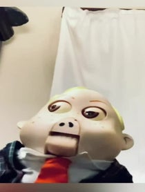 Poster for Birthday video from Wobbles Puppet World