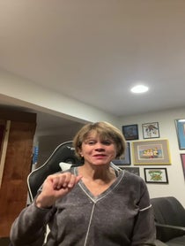 Poster for Birthday video from Maggie Roswell