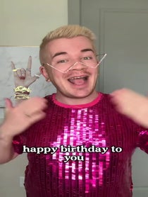 Poster for Birthday video from Jon Urquhart