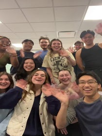 Poster for Birthday video from No Comment A Cappella