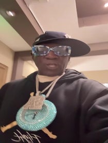 Poster for Birthday video from Flavor Flav