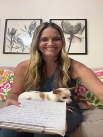 Poster for Pep Talk video from Jessica Blaylock