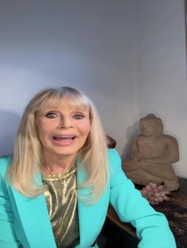 Poster for Birthday video from Britt Ekland
