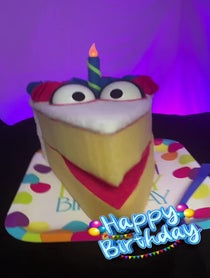 Poster for Birthday video from Bert Day,The Cake & Friends