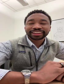 Poster for Pep Talk video from James Milton Johnson IV