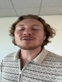 Poster for Birthday video from Johnny McIntyre