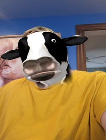 Poster for Birthday video from Starburst the Cow