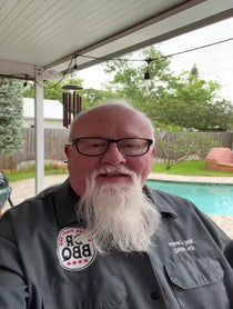 Poster for Birthday video from Ray Lampe, Dr. BBQ