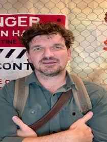 Poster for Birthday video from Pedro Pascal lookalike & impersonator