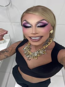 Poster for Birthday video from Grag Queen