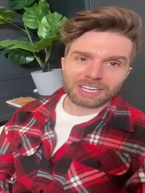 Poster for Birthday video from Joel Dommett