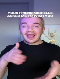 Poster for Birthday video from Jon Urquhart