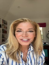 Poster for Birthday video from Candace Bushnell