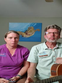 Poster for Birthday video from Dr. Erica Lacher and Justin Long